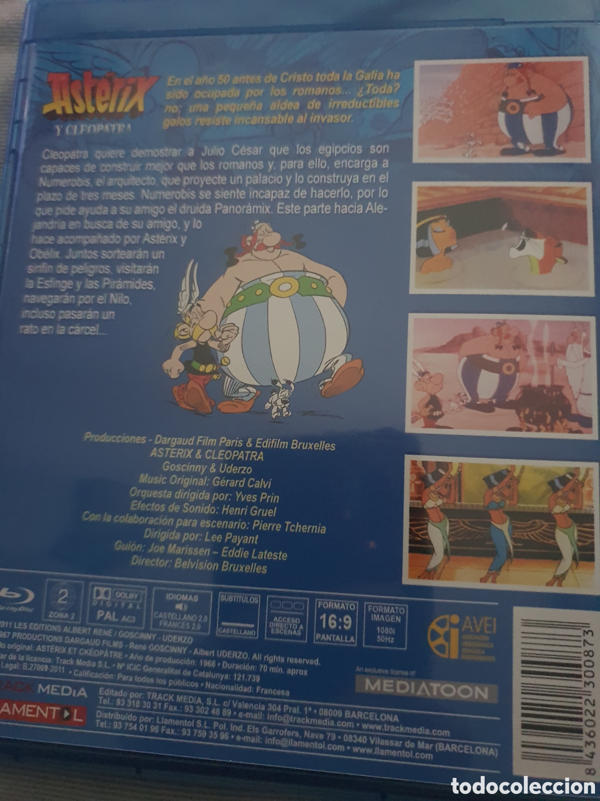 Cine: Ast&eacute;rix y Cleopatra Blu-ray - Foto 2