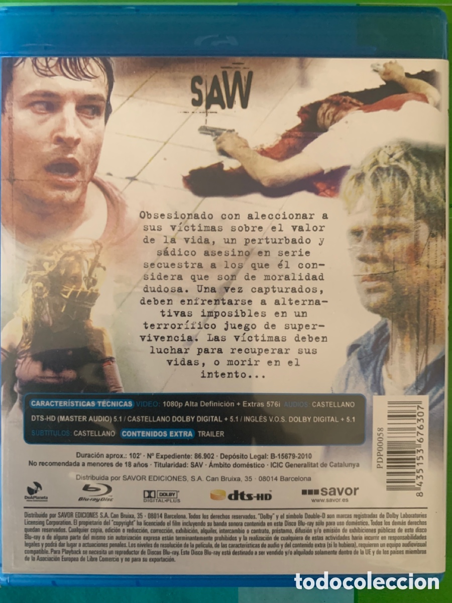 Cine: Saw - Primera Edicion - Foto 2