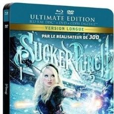 Cine: SUCKER PUNCH (VERSION EXTENDIDA) - STEELBOOK BLURAY + DVD DESCATALOGADO Y UNICO EN TODOCOLECCION. Lote 394264594