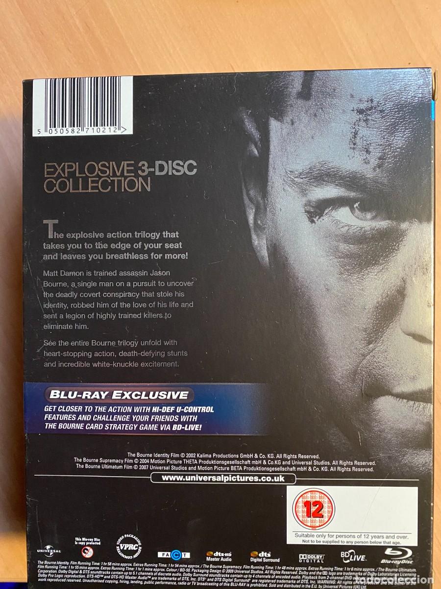 Cine: THE ULTIMATE BOURNE COLLECTION BLU-RAY - Foto 2