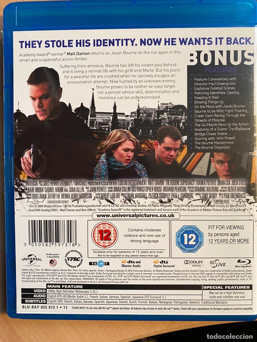 Cine: THE ULTIMATE BOURNE COLLECTION BLU-RAY - Foto 4