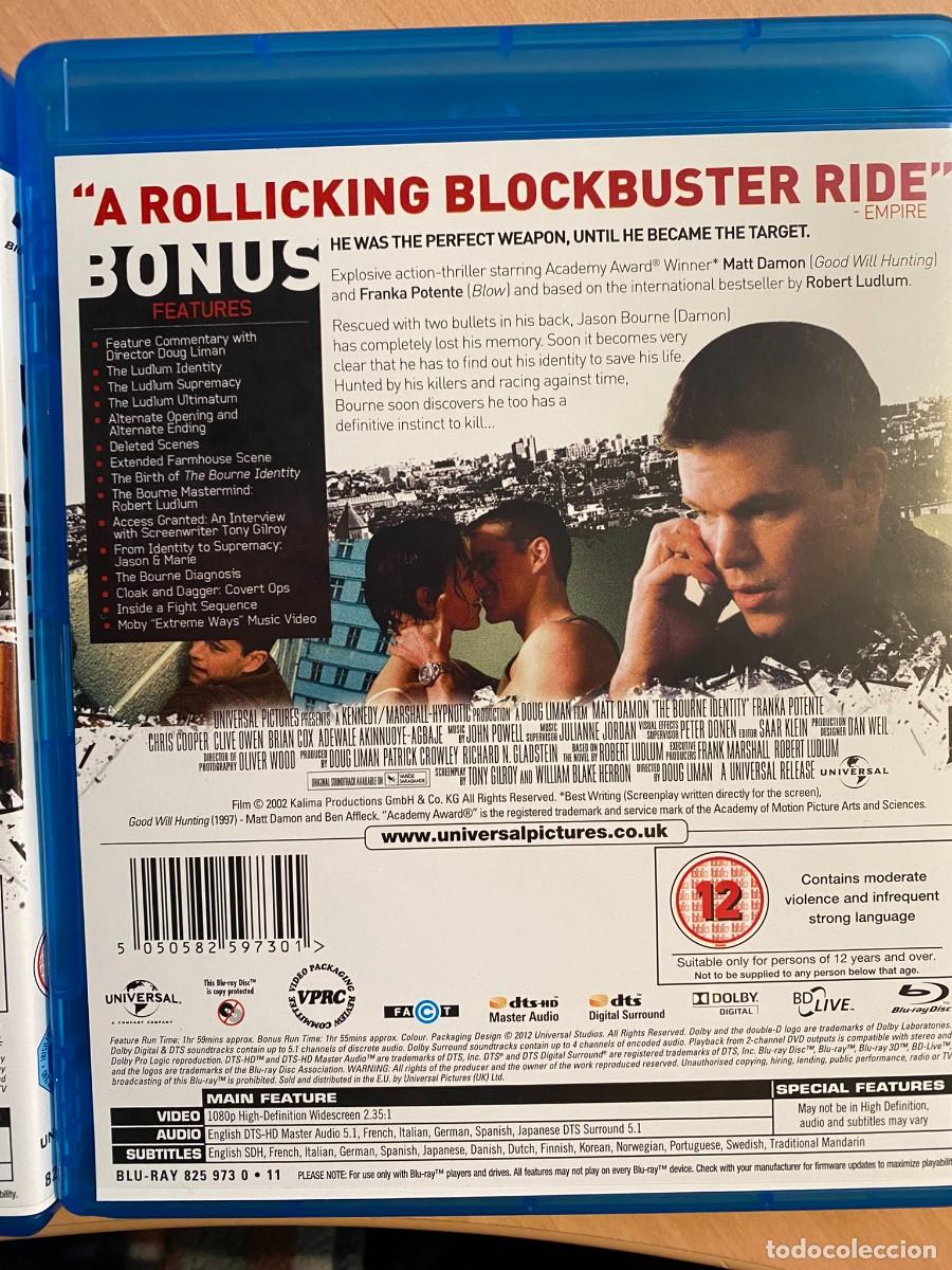 Cine: THE ULTIMATE BOURNE COLLECTION BLU-RAY - Foto 5