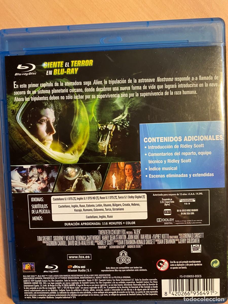 Cine: ALIEN (RIDLEY SCOTT) BLU-RAY - Foto 2