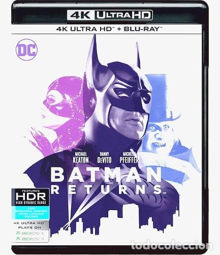 4k ultra hd blu ray batman returns batman vuelv - Buy Blu-Ray Disc movies  on todocoleccion