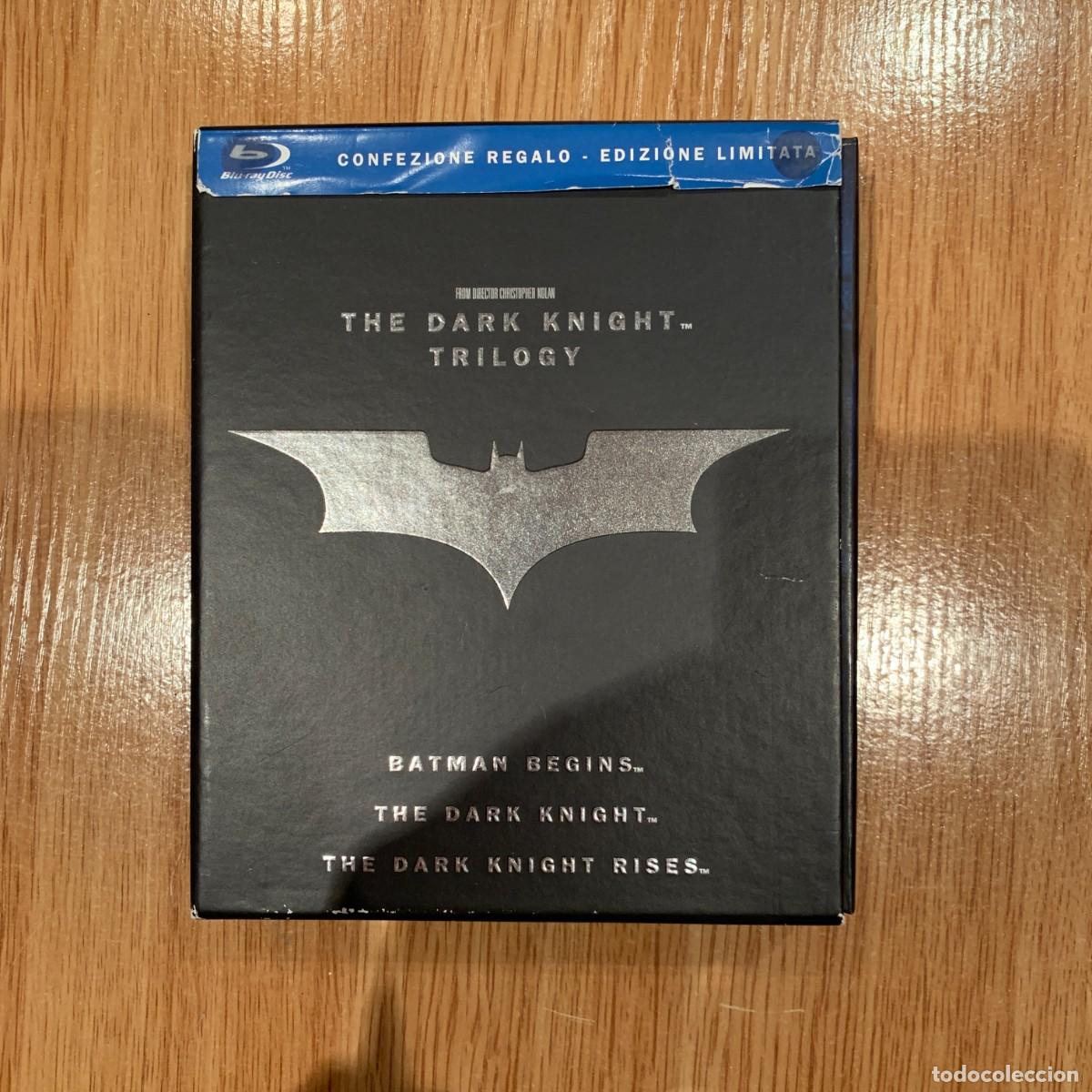 Cine: BATMAN TRILOGIA DEL CABALLERO OSCURO EDICION LIMITADA BLU RAY 5 DISCOS
