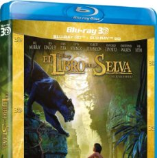 Cine: EL LIBRO DE LA SELVA - BLURAYS 3D + 2D COMO NUEVOS. Lote 397833884