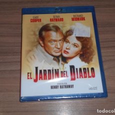 Cine: EL JARDIN DEL DIABLO BLU-RAY DISC SUSAN HAYWARD GARY COOPER RICHARD WIDMARK NUEVO PRECINTADO