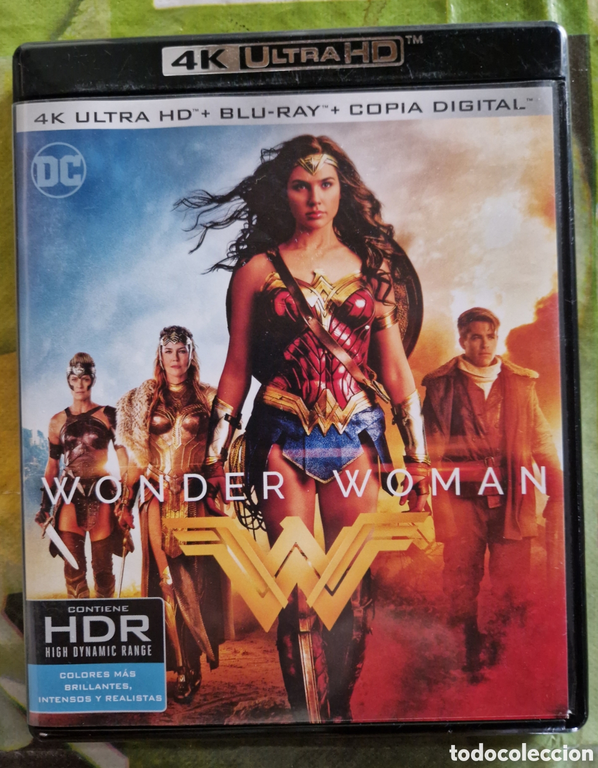 wonder woman - 4k uhd + bluray. edición español - Compra venta en  todocoleccion