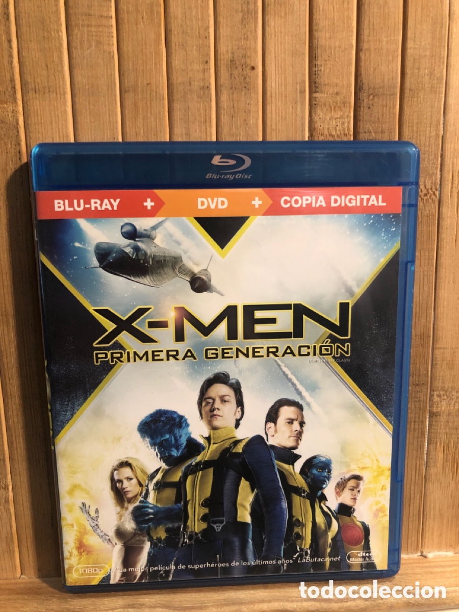 Kino: X-MEN PRIMERA GENERACI&Oacute;N BLURAY + DVD SEMINUEVO