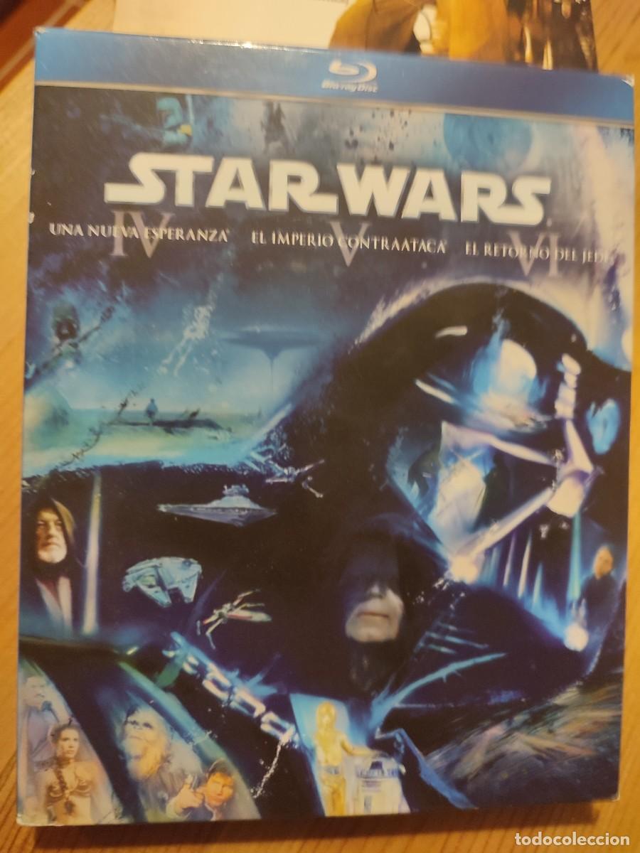 Cine: Pel&iacute;cula pack star wars IV - V - VI BLU-RAY