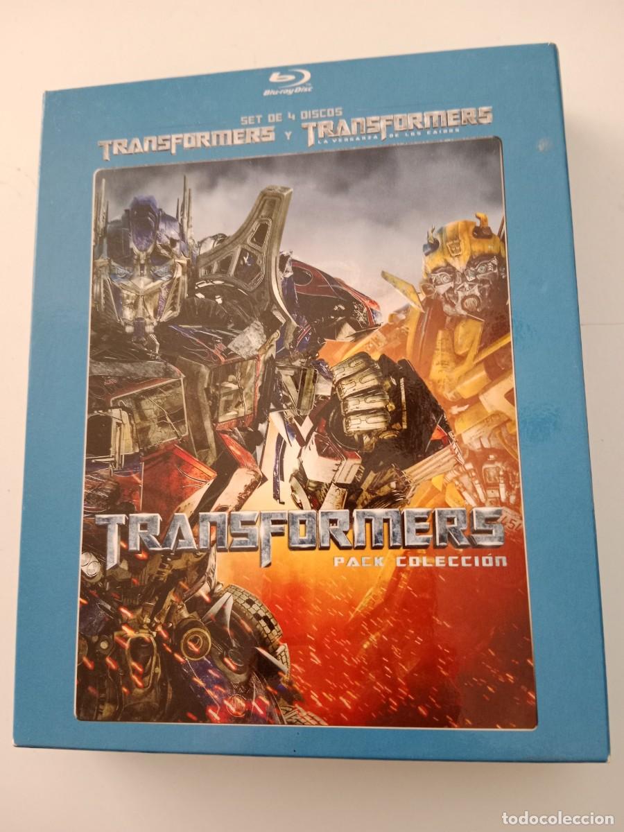Cine: BLU RAY PACK TRANSFORMERS Y TRANSFORMERS: LA VENGANZA DE LOS CAIDOS. 4 DISCOS
