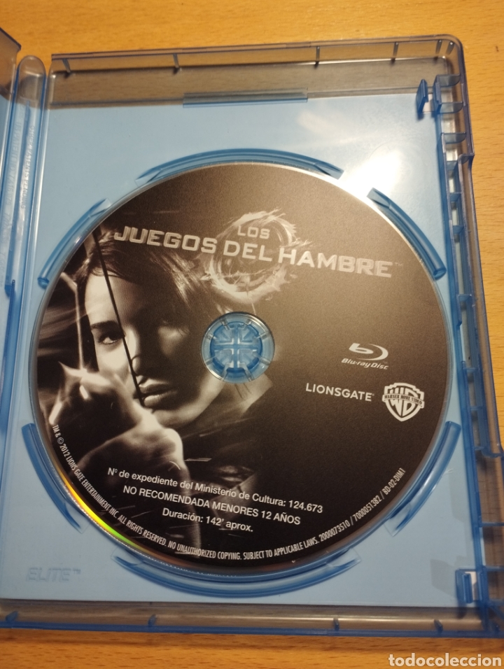 Cine: LOS JUEGOS DEL HAMBRE (BLU-RAY DISC) - Foto 2