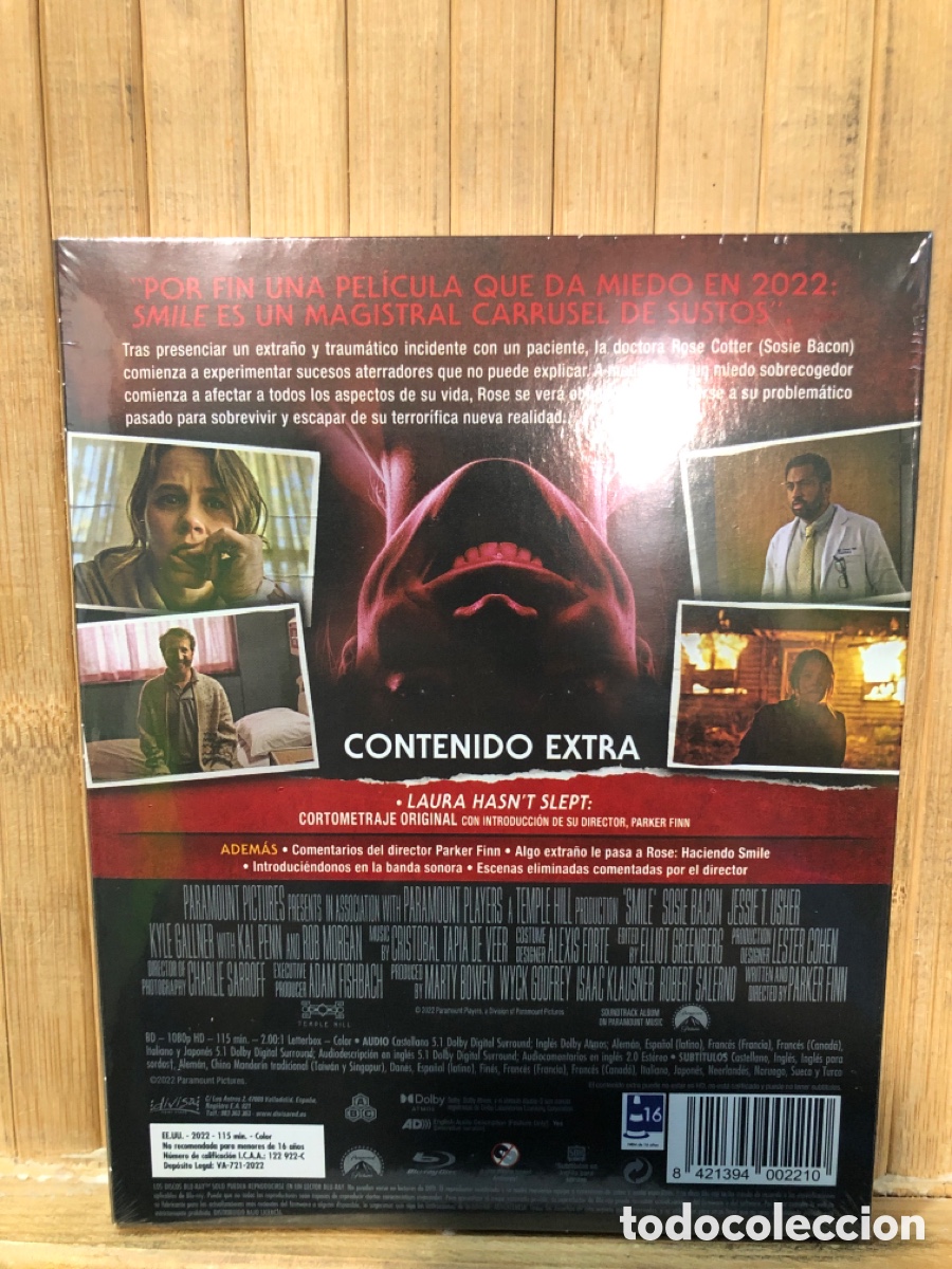 Cine: SMILE BLURAY - Precintado - - Foto 2