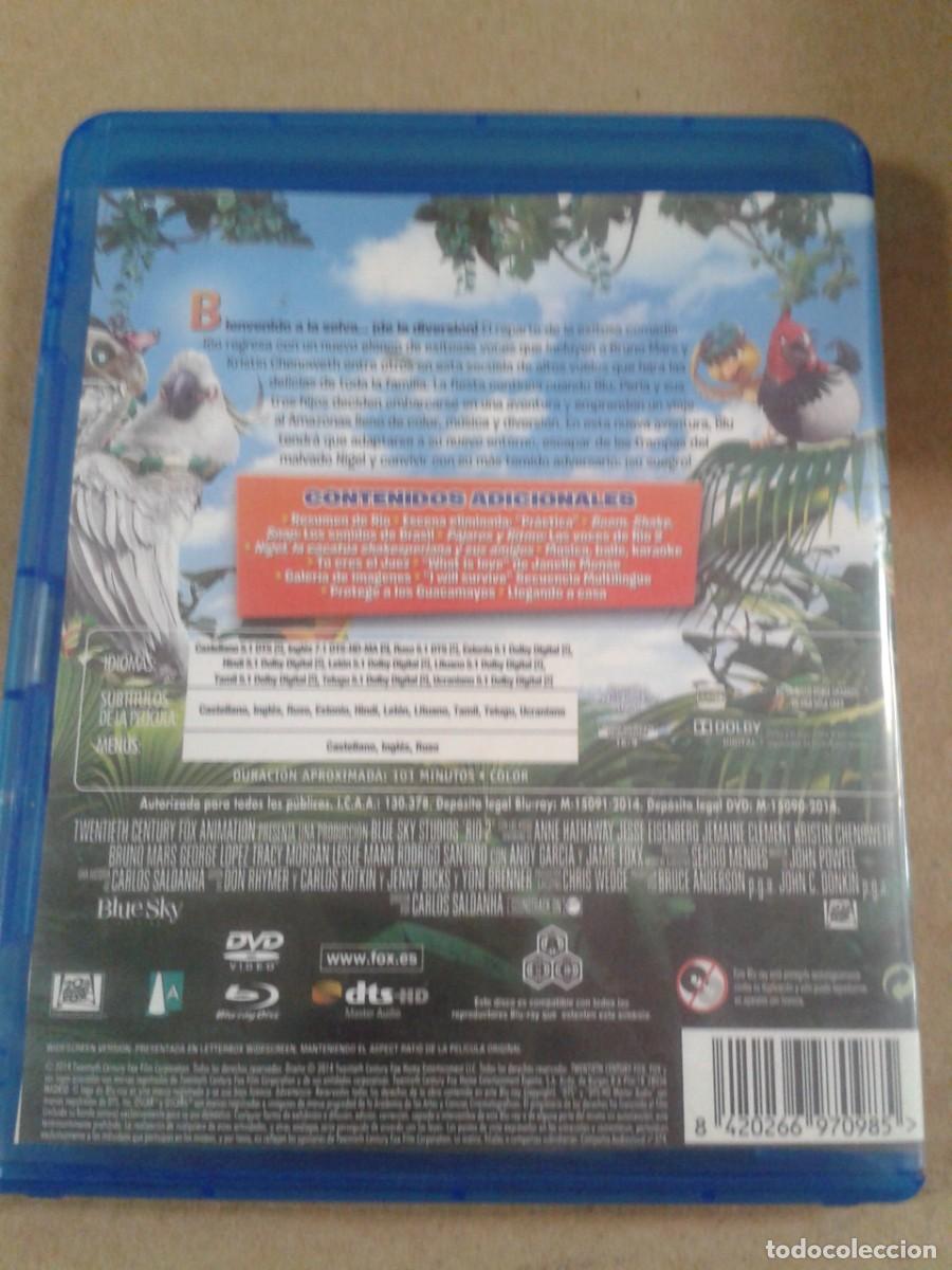 Cine: RIO 2. BLU RAY. MU. Blue sky - Foto 2
