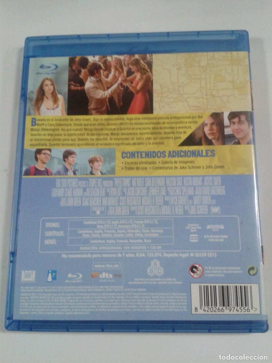 Cine: CIUDADES DE PAPEL. BLU RAY. MU - Foto 2