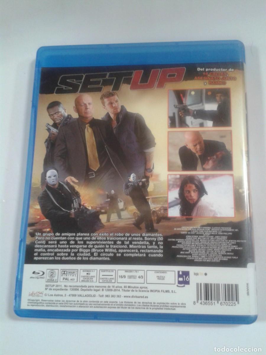 Cine: Set Up. Bruce Willis. BLU RAY. MU - Foto 2