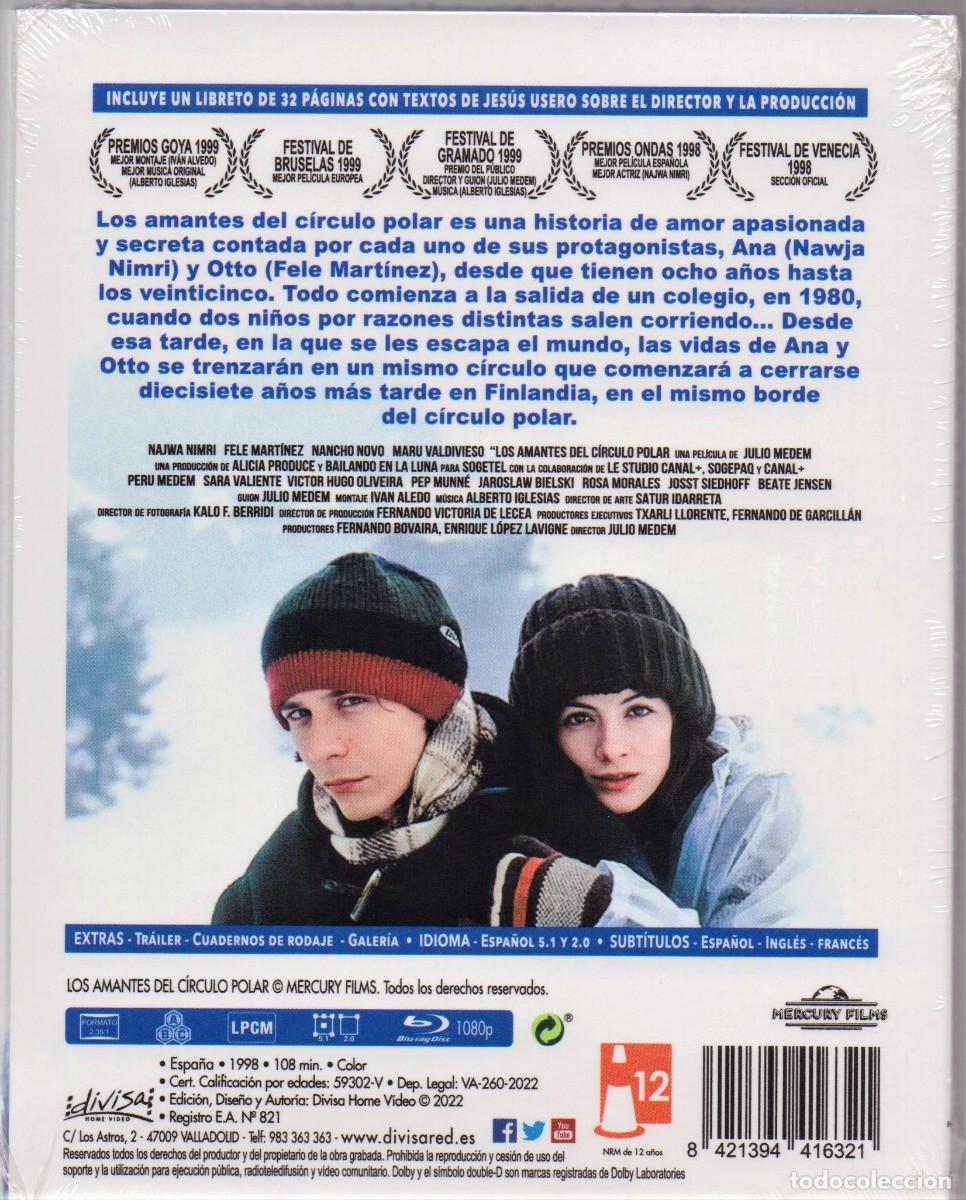 Filme DVD Os Amantes do Círculo Polar. Medem em segunda mão