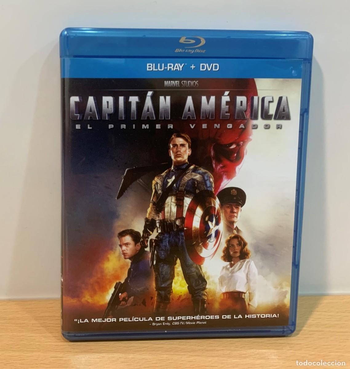 Cinema: COMBO BLU-RAY + DVD CINE DE SUPERH&Eacute;ROES MARVEL - CAPIT&Aacute;N AM&Eacute;RICA, EL PRIMER VENGADOR (2011)