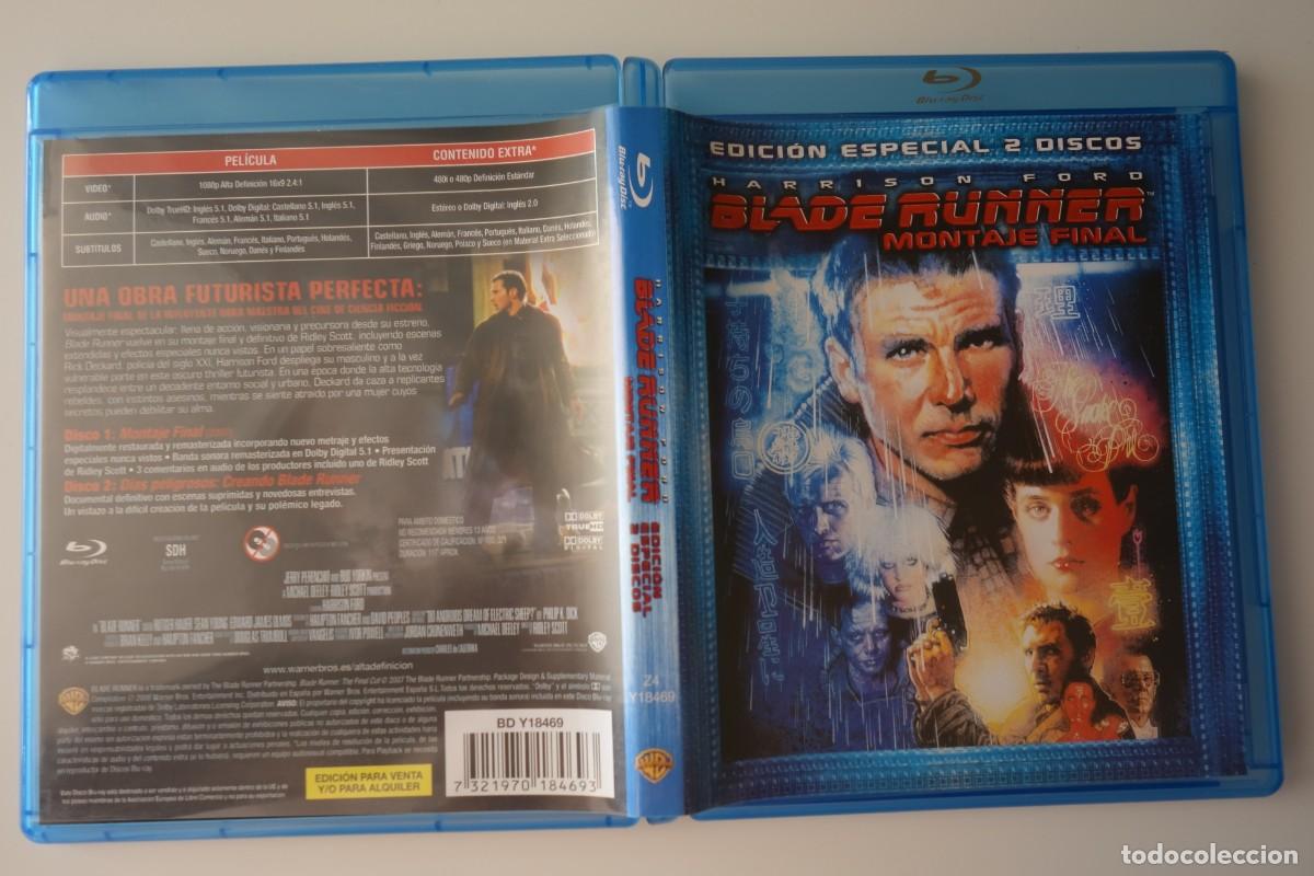 Cine: Blade Runner: Montaje final. BLURAY. HARRISON FORD - Foto 1