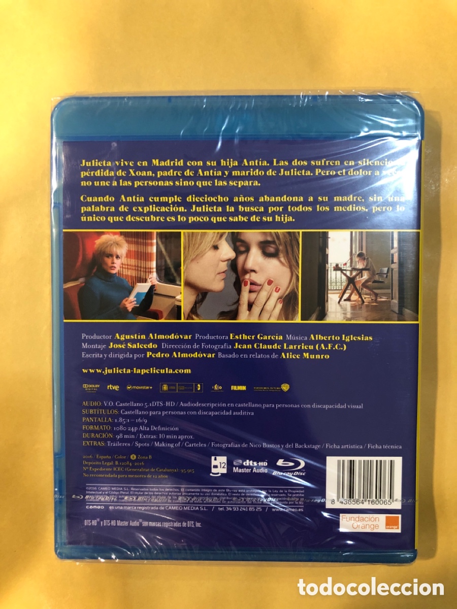 Cine: Julieta BLURAY - Precintado - - Foto 2