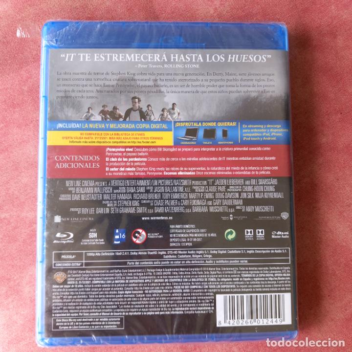 Cine: It (2017) (Blu-Ray) precintada plastificada - Foto 2