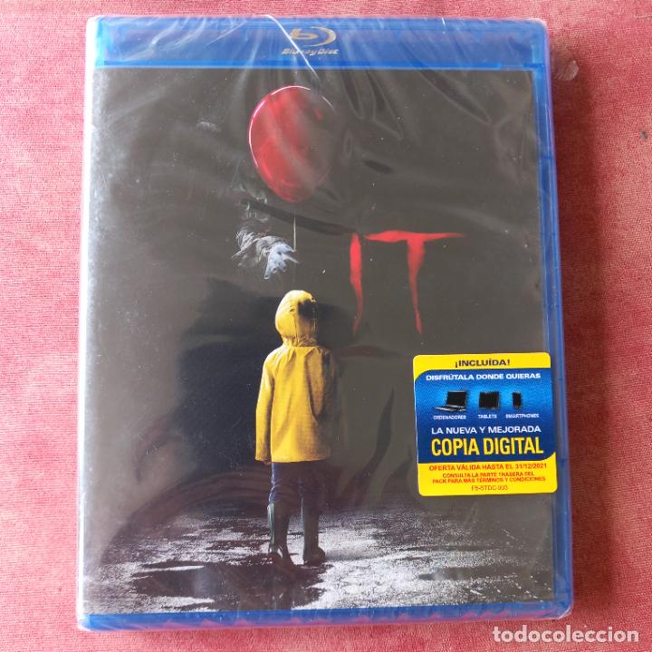 Cine: It (2017) (Blu-Ray) precintada plastificada - Foto 1