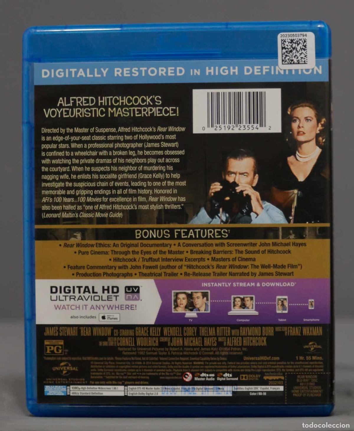 Cine: BLU-RAY. REAR WINDOW - Foto 2