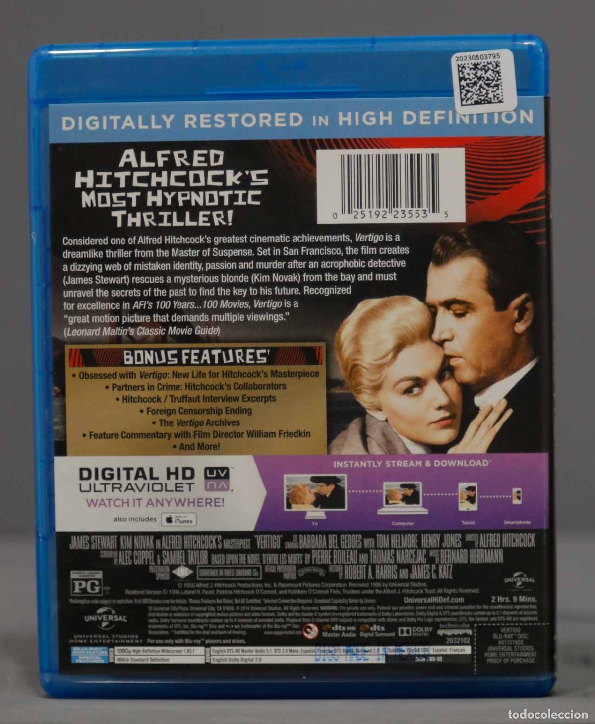 Cine: BLU-RAY. VERTIGO - Foto 2