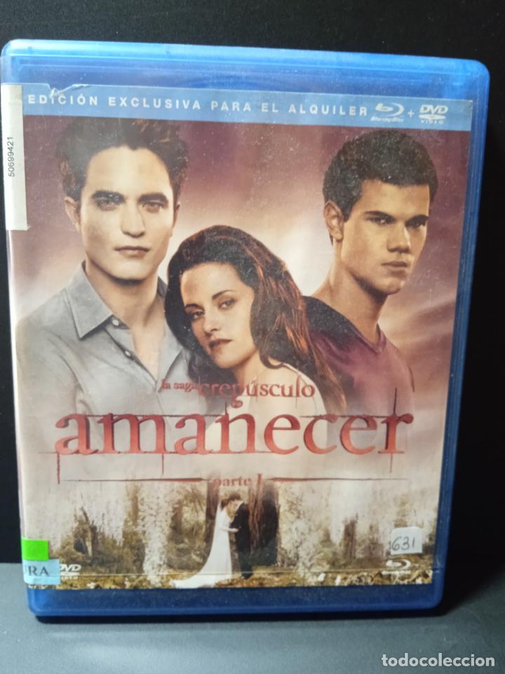 Kino: la saga Crep&uacute;sculo Amanecer Parte 1 - solo disco BLURAY pepeto