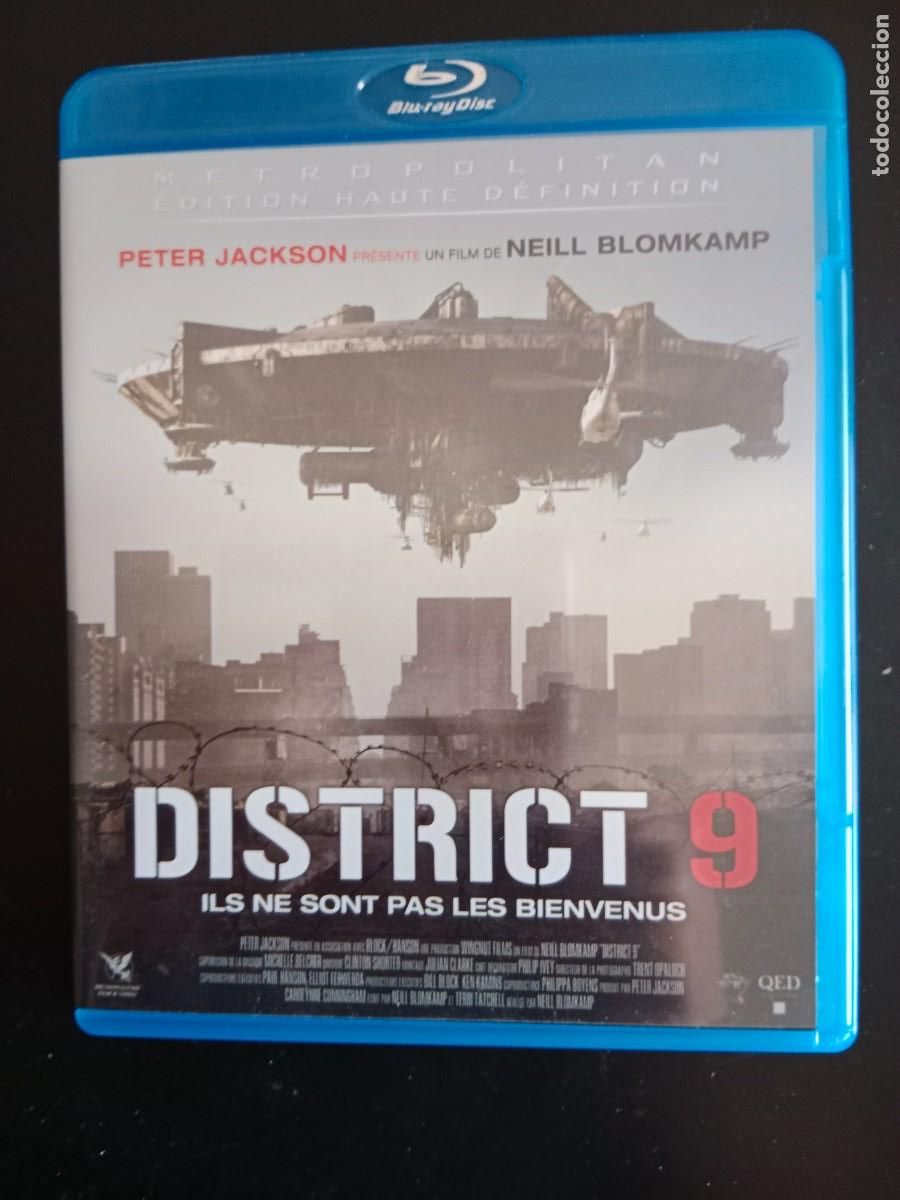 Cine: CD BLU-RAY - DISTRICT 9 - PETER JACKSON - INGLES /FRANCES - Foto 1