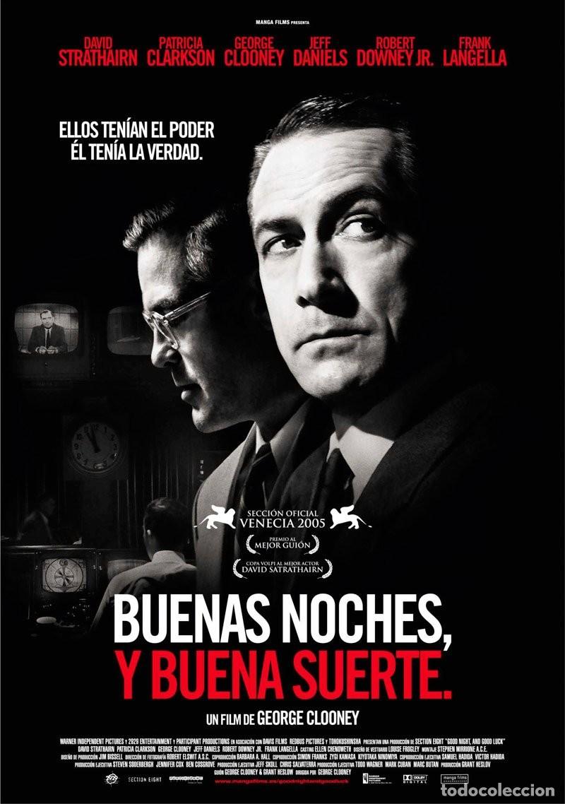 Kino: BUENAS NOCHES, Y BUENA SUERTE en BLURAY