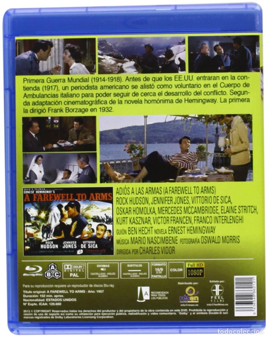 Cine: ADIOS A LAS ARMAS en BLURAY - Foto 2