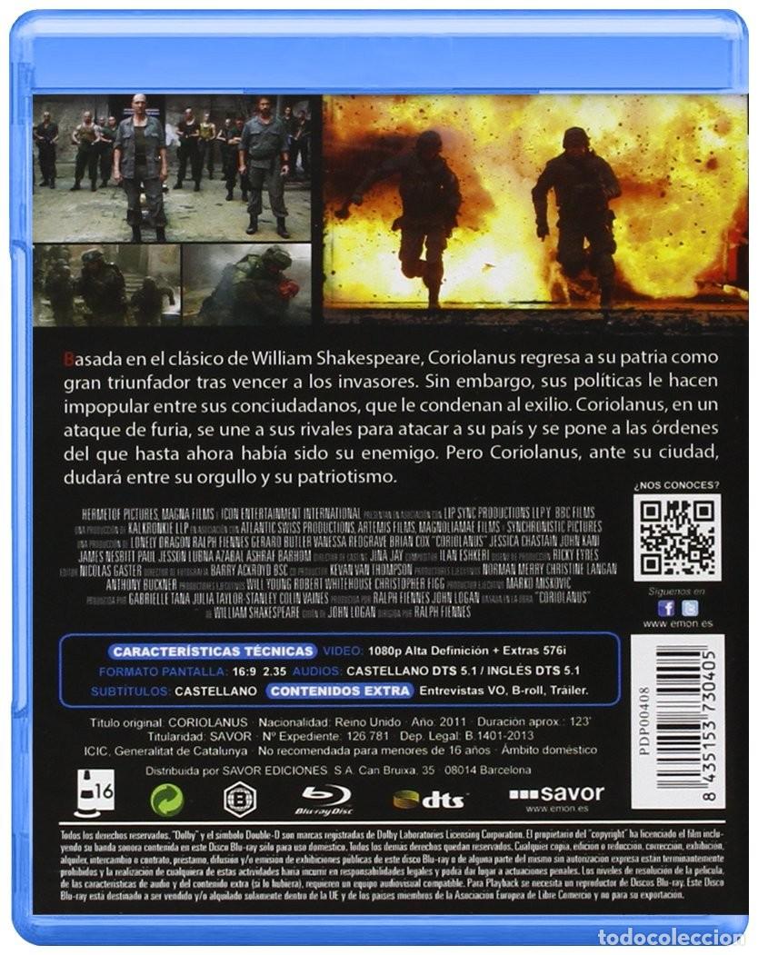 Cine: CORIOLANUES en BLURAY - Foto 2