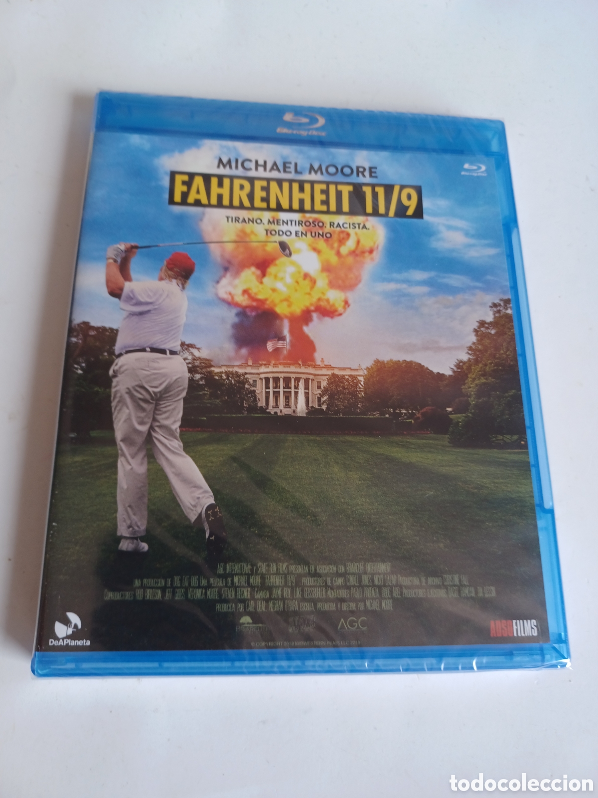 Kino: JBR1 fahrenheit 11/9 -BLURAY NUEVO PRECINTADO