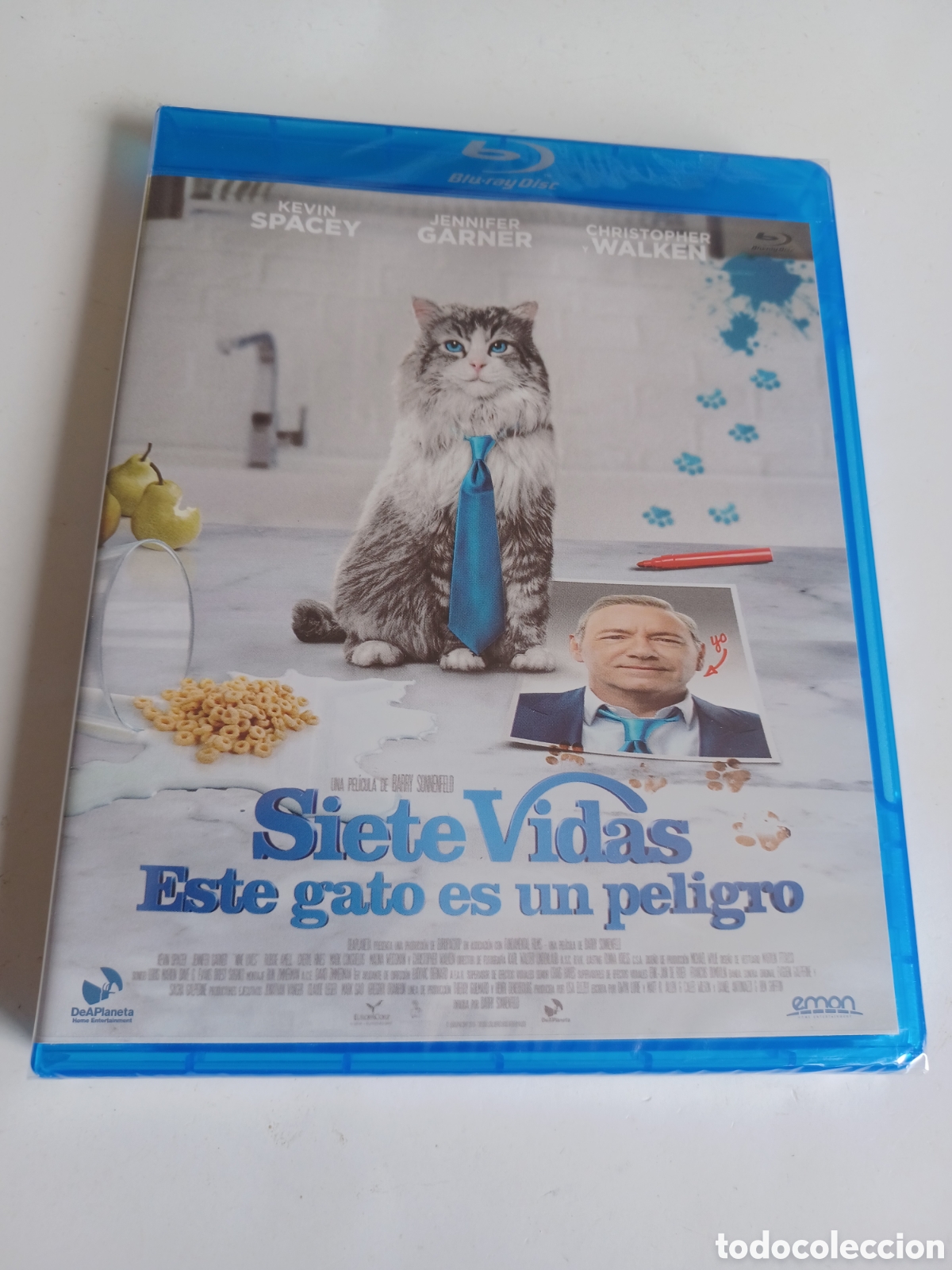 Cin&eacute;ma: JBR4 Siete vidas este gato es un peligro -BLURAY NUEVO PRECINTADO