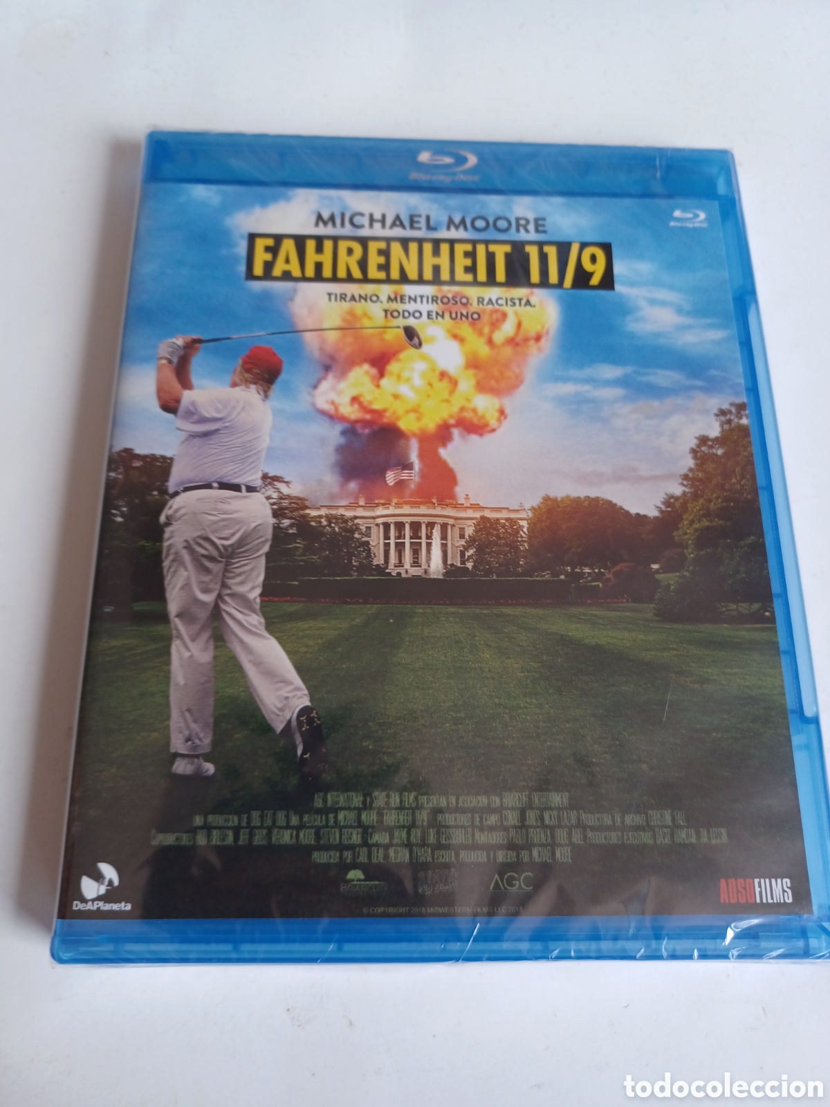 Kino: JBR4 fahrenheit 11/9 -BLURAY NUEVO PRECINTADO
