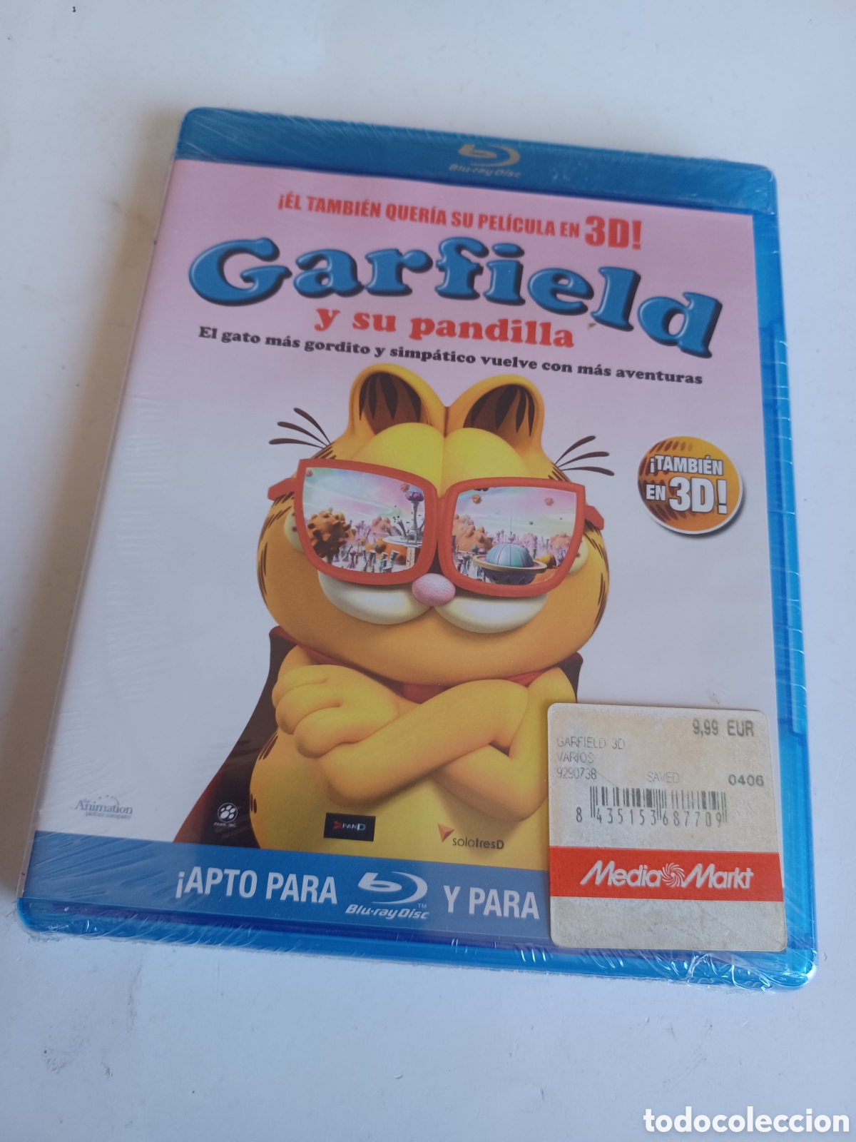 Kino: JBR7 Garfield y su pandilla -BLURAY NUEVO PRECINTADO