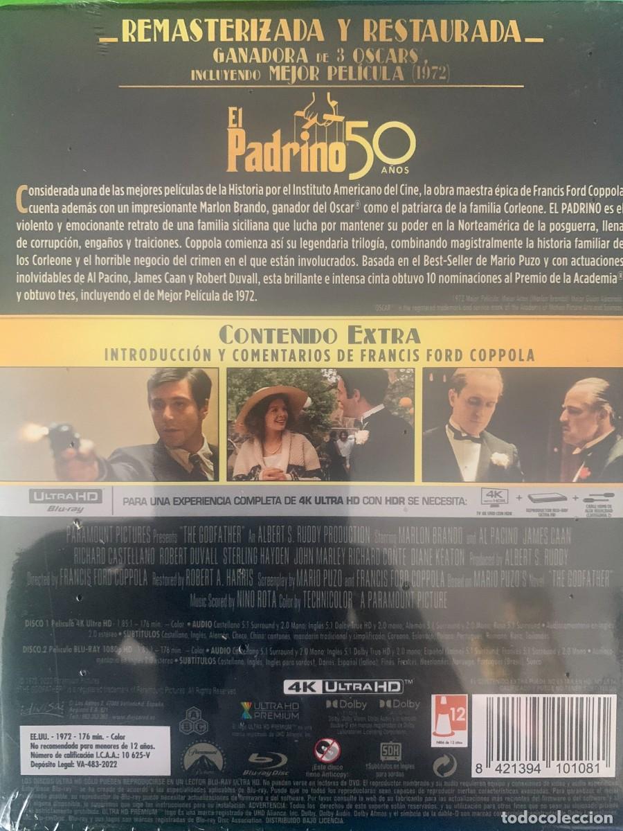 El Padrino 1 (Steelbook) (4K UHD + Blu-ray) [Blu-ray]