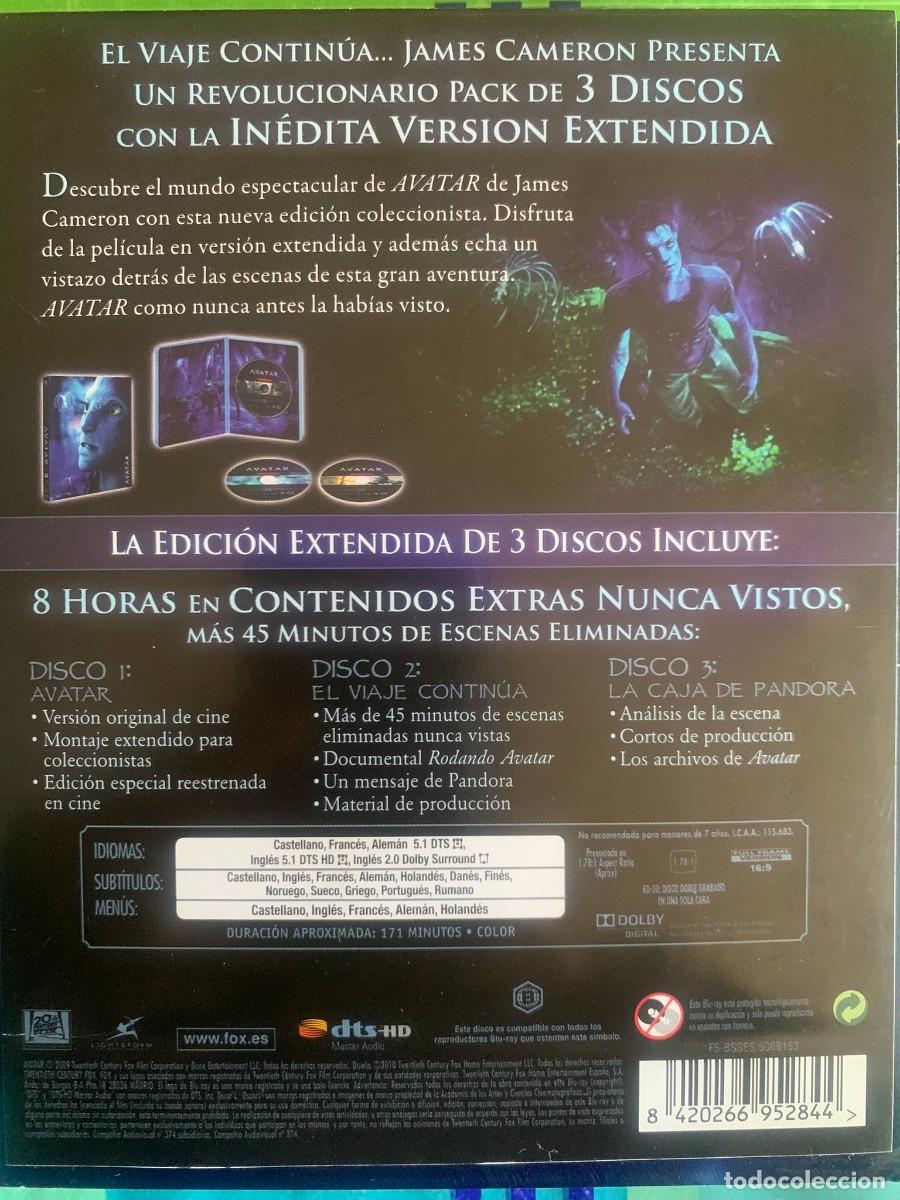 Cine: AVATAR- EDICION COLECCIONISTA VERSION EXTENDIDA - Foto 2