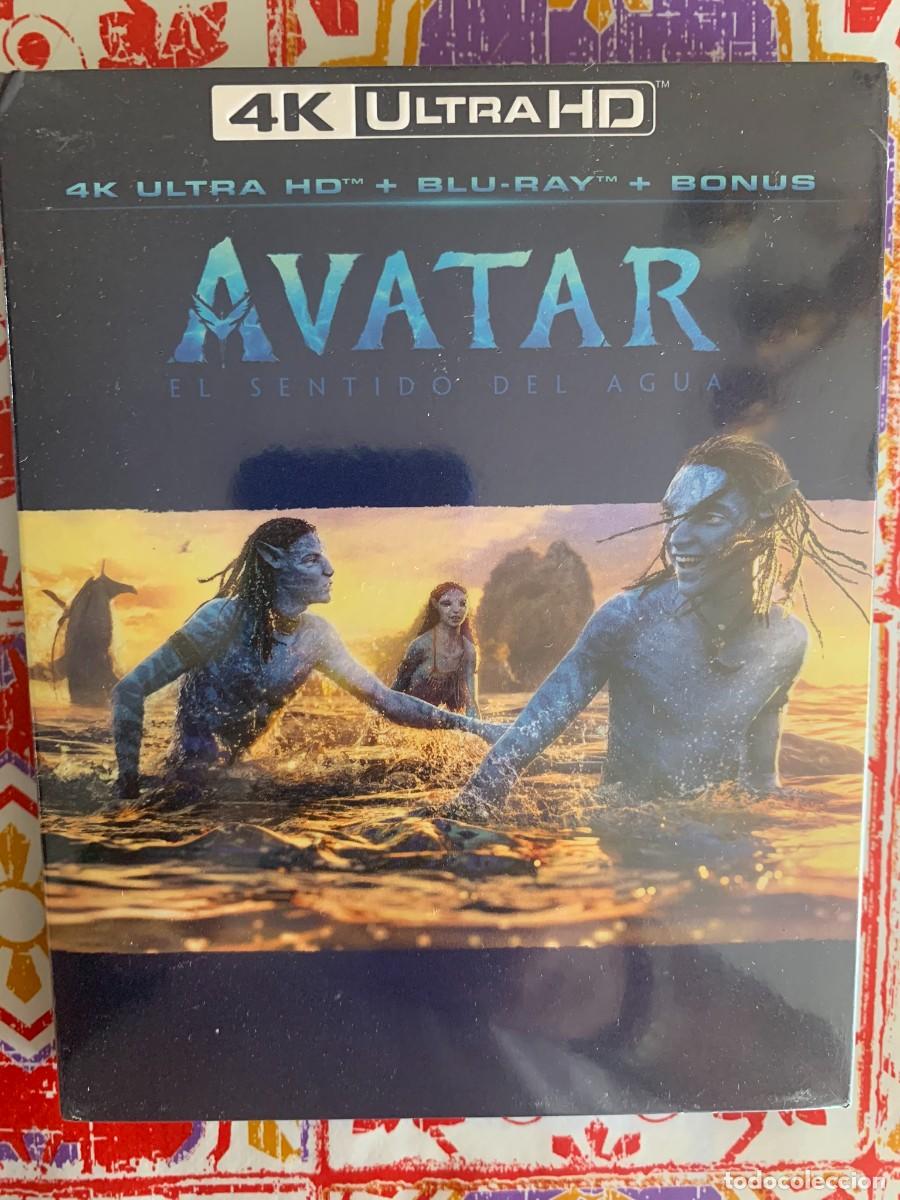 Cinema: AVATAR II EL SENTIDO DEL AGUA (CAMERON, 2022) - EDICION METALICA COLECCIONISTA 4K ULTRA HD + BLU RAY