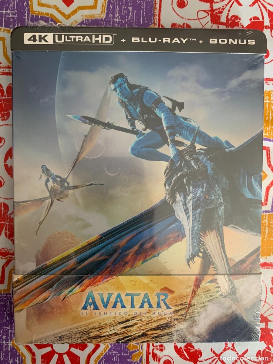 Cine: AVATAR II EL SENTIDO DEL AGUA (CAMERON, 2022) - EDICION METALICA ESPECIAL 4K ULTRA HD BLU RAY