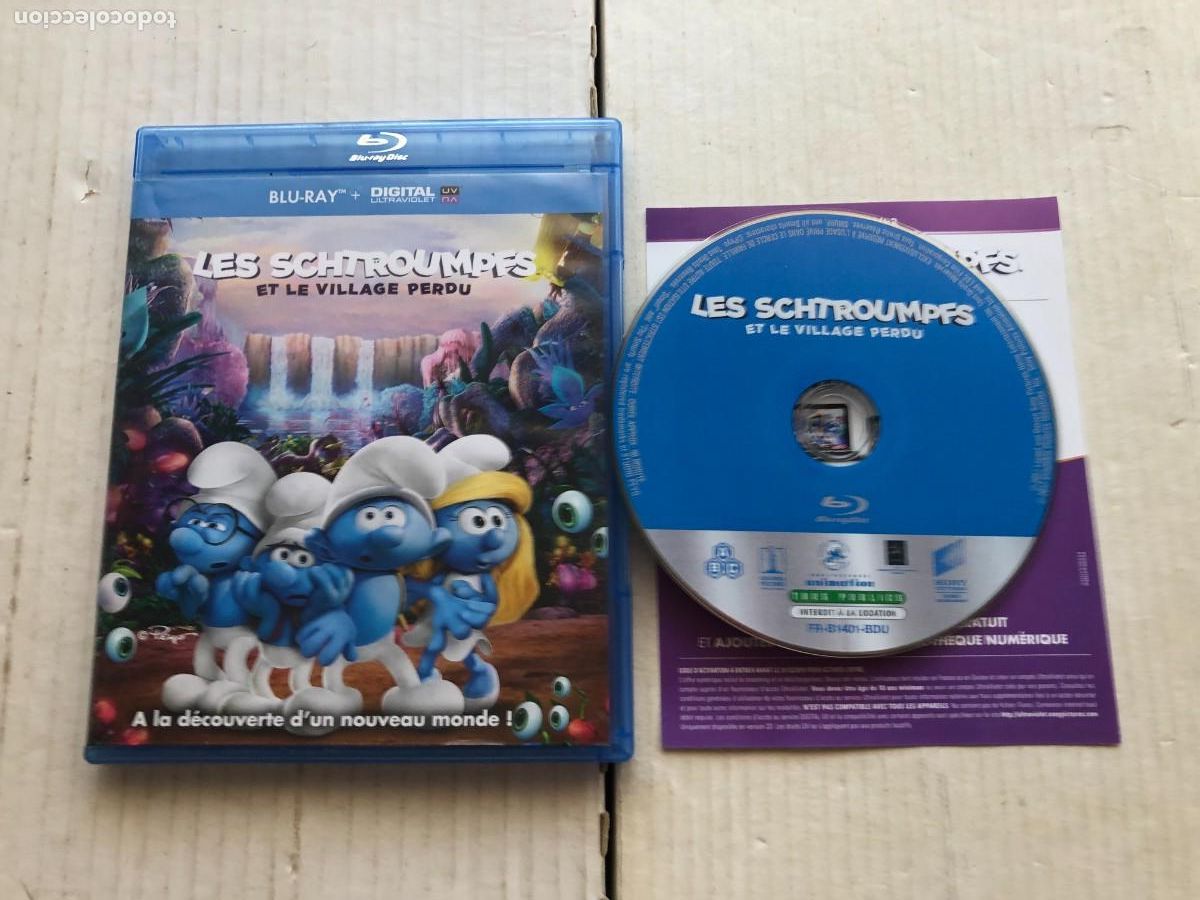 Cine: LES SCHTROUMPFS ET LE VILLAGE PERDU LOS PITUFAS Y LA ALDEA PERDIDA PELICULA BRAY BLURAY KREATEN