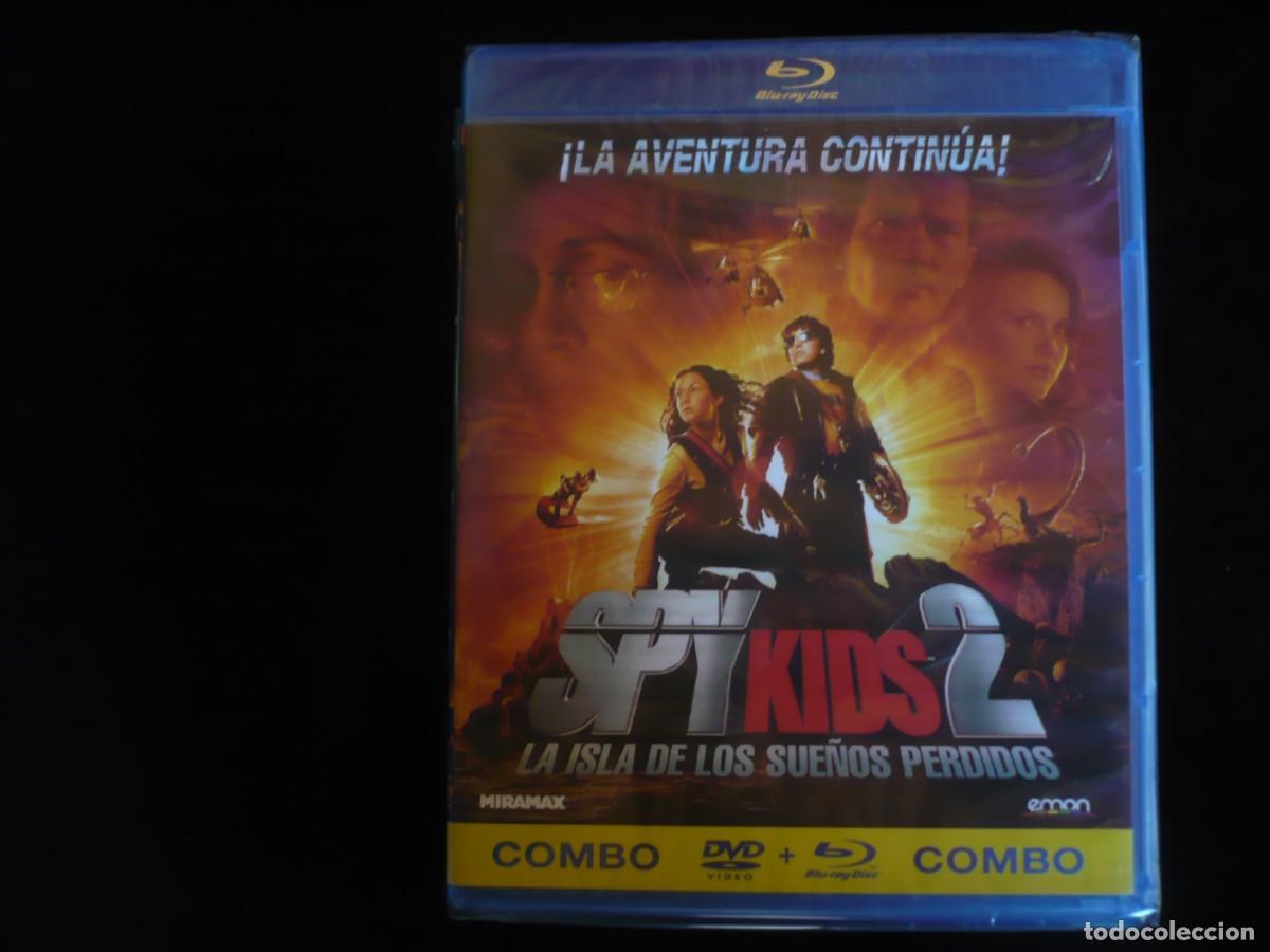 Cine: spy kids 2 - combo bluray + dvd - bluray nuevo precintado