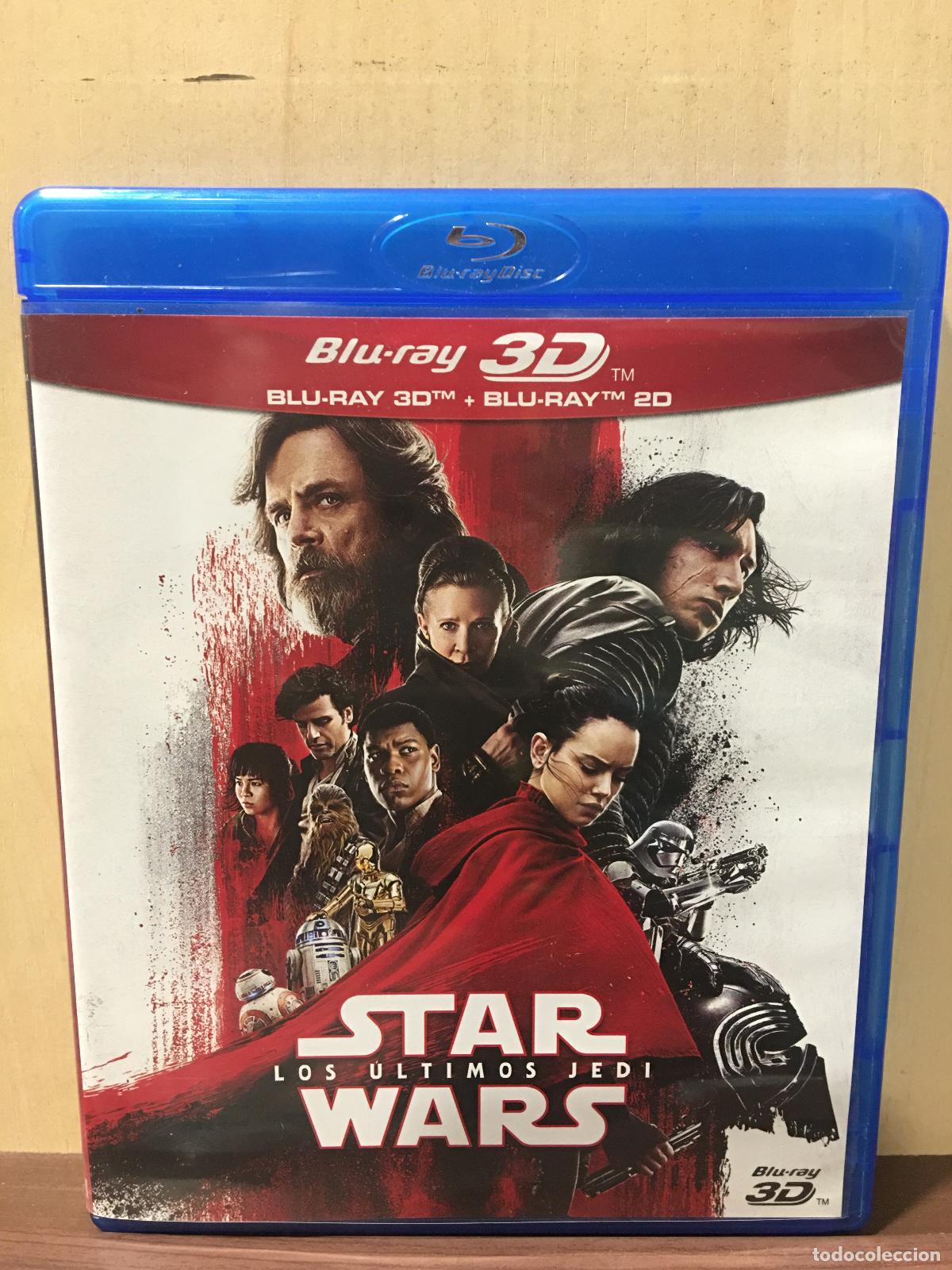 Cine: Star Wars: Los &pound;ltimos Jedi (BD3D + BD) (2&ordf; Mano - Bueno)