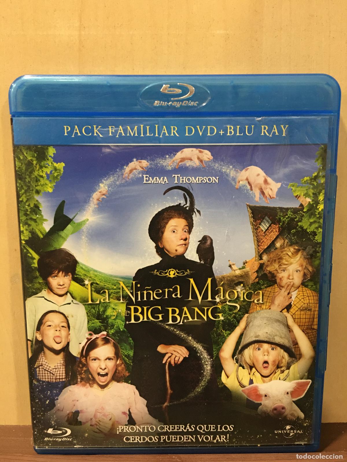 Cine: La Ni&curren;era Magica Y El Bigbang (Combo s&cent;lo Blu-ray] (2&ordf; Mano - Bueno)