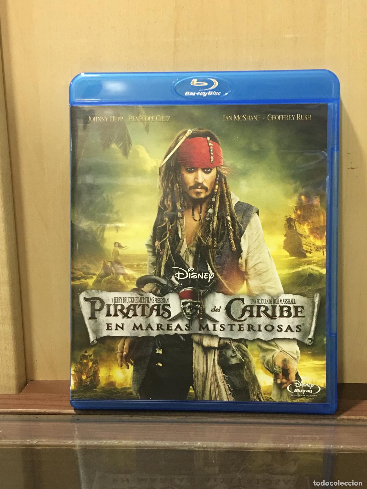 Cine: Piratas del caribe 4 - En Mareas Misteriosas - BD (2&ordf; Mano - Bueno)
