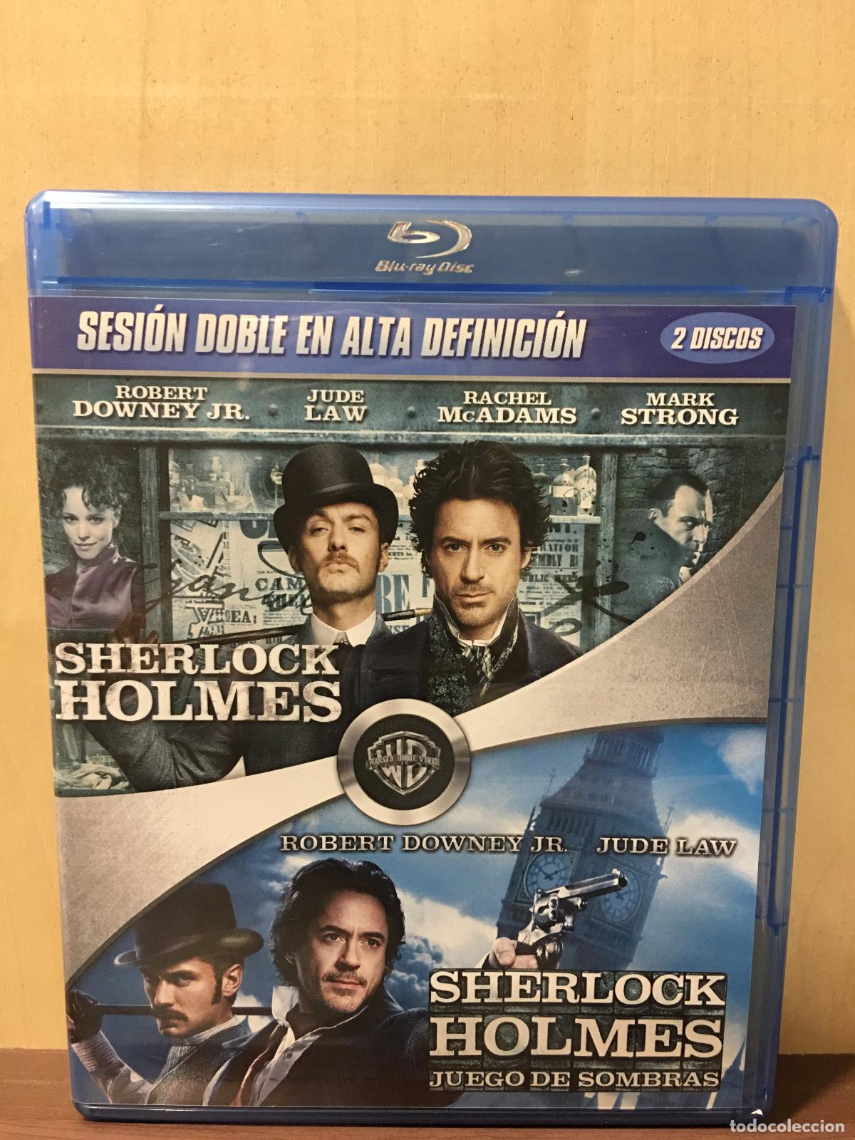 Cine: Pack Sherlock Holmes + Sherlock Holmes 2 [Blu-Ray] - Foto 1