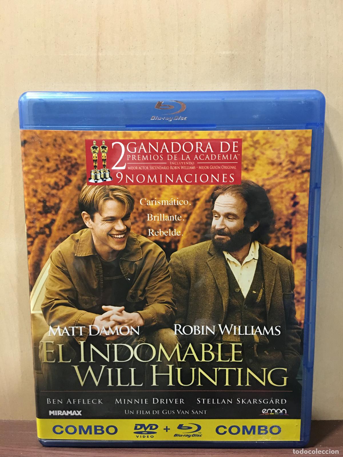 Kino: El indomable Will Hunting (Blu-Ray + DVD) [Blu-ray (2&ordf; Mano - Bueno)