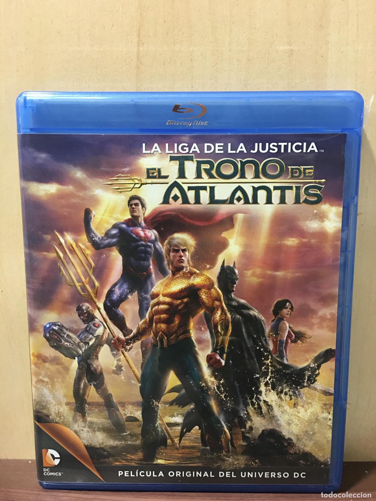 Cine: La liga de la justicia: El trono de Atlantis (2&ordf; Mano - Bueno)