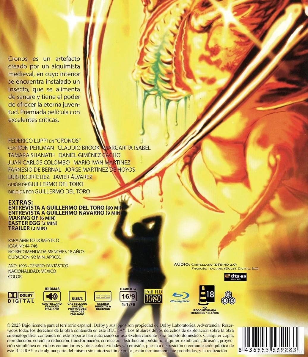 Cine: Cronos 1993 BLU-RAY NUEVO - Foto 2